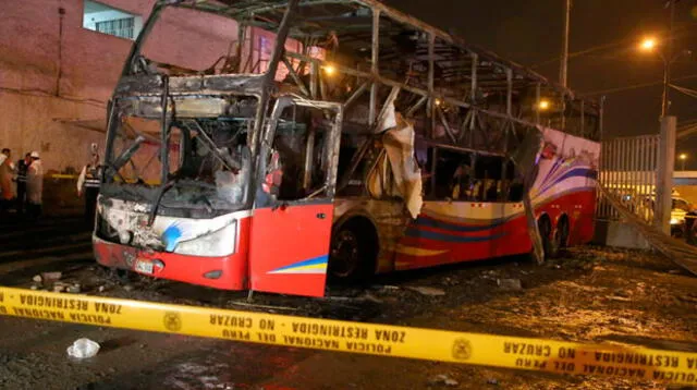 Sajy Bus dejó en claro que viene apoyando a las autoridades correspondientes para que se esclarezca las causas que generaron el incendio