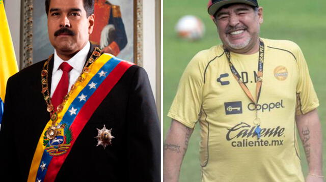 Diego Maradona le dedica triunfo de Dorados a Nicolás Maduro