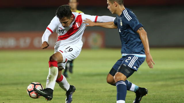  Perú se mide con Argentina en la primera jornada del hexagonal por el Sudamericano Sub 17