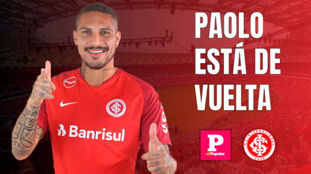 Paolo Guerrero jugará por primera vez con Inter este sábado ante Caxias