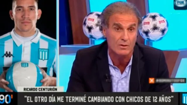 Ricardo Centurión y Óscar Ruggeri tuvieron charla paternal sobre la conducta del futbolista