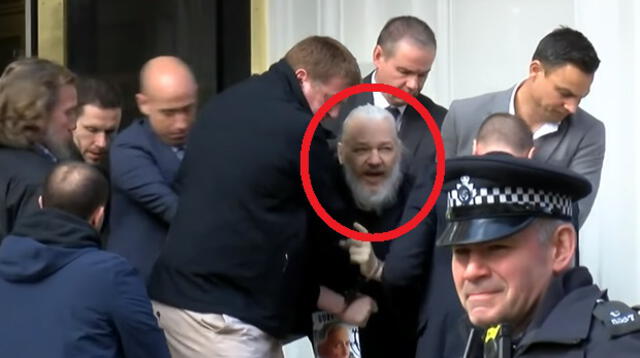 Julian Assange tenía asilo político de Ecuador desde el 2012