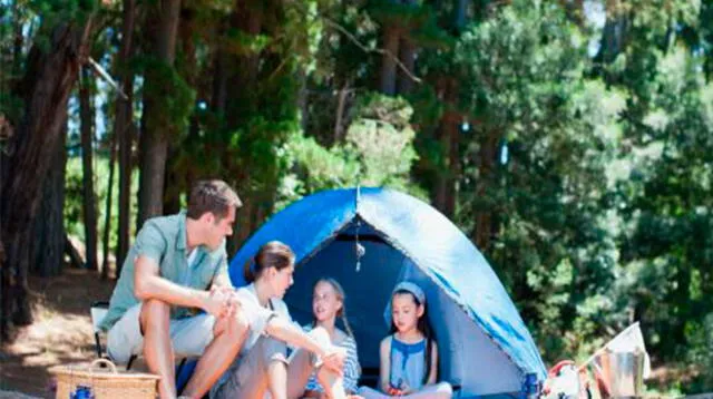 Otra opción clásica para los días libres de Semana Santa es acampar con los amigos, la pareja o la familia