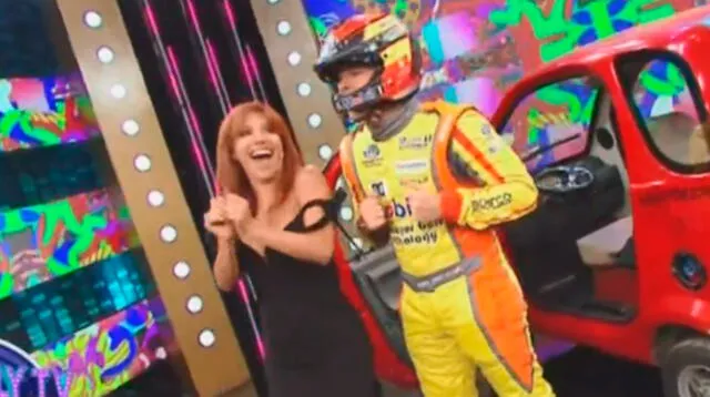 Magaly TV: Mario Hart asombra al bailar 'La Faldita' de Leslie Shaw