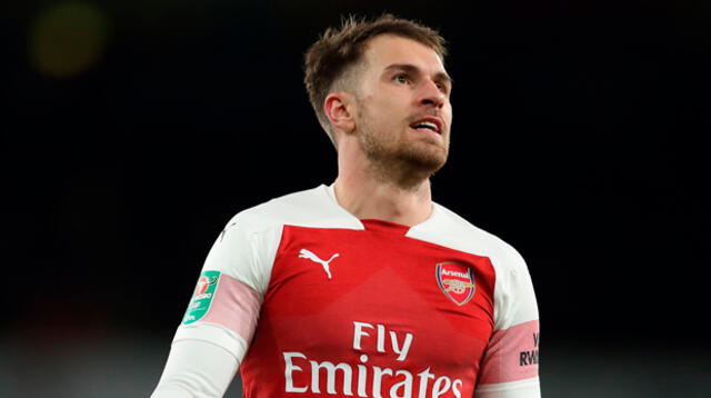 Aaron Ramsey anotó en la victoria de Arsenal y pone a temblar al mundo