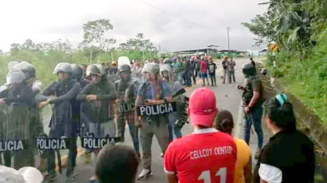 Más de 10 heridos se han registrado y bloquearon carretera interoceánica