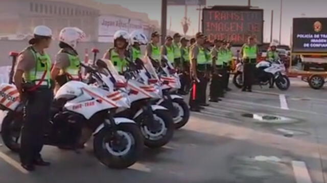 La Policía Nacional del Perú se prepara para este feriado largo por Semana Santa