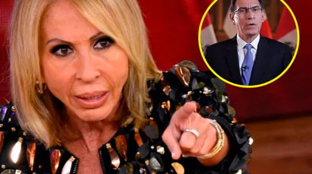 Laura Bozzo arremete contra Martín Vizcarra tras suicidio de Alan García