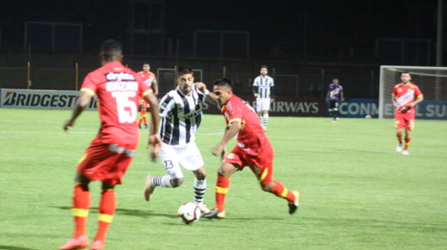 Huancayo al empatar 1-1 con Wanderers quedó eliminado en Copa Sudamericana. FOTO: Manuel Tovar