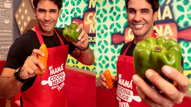 Israel Dreyfus demostró su talento culinario en "Mi mamá cocina mejor que la tuya"