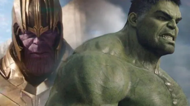 Hulk había tenido resultado trágico tras enfrentarse a Thanos