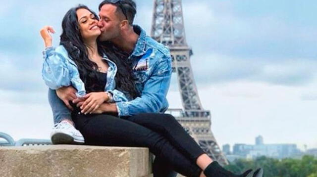 El peculiar mensaje de Mayra Goñi al reencontrarse con su ex pareja Fabio Agostini