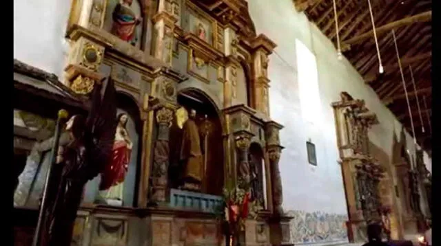 Policía llegó a la iglesia para investigar el robo