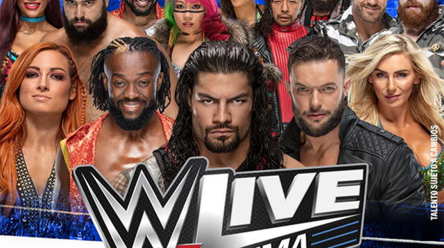 WWE Live regresa a Lima con las estrellas de la lucha libre