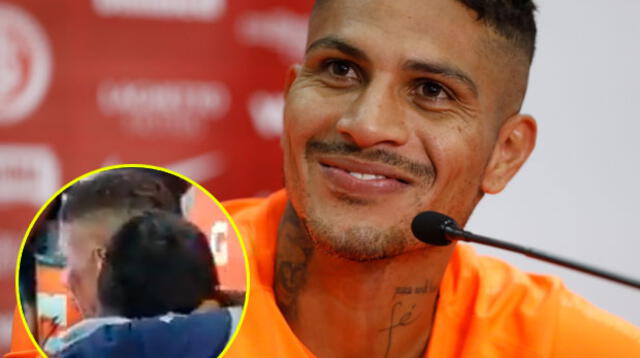 Aunque el delantero Paolo Guerrero salió sentido del partido entre Alianza Lima vs. Inter de Porto Alegre se dio un tiempo para alegrar a seguidores