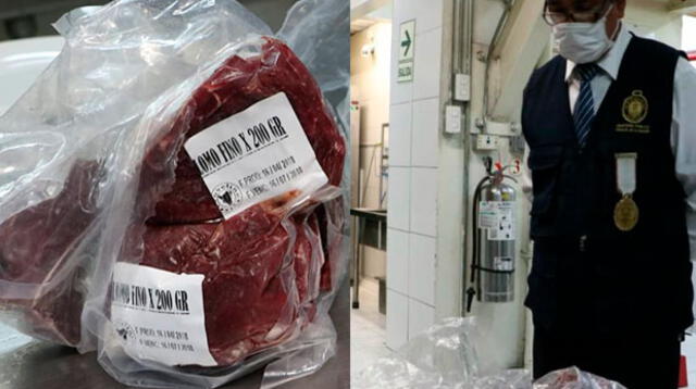 El Ministerio Público clausuró un restaurant "Rústica" de Ventanilla por preparar comidas con carne vencida