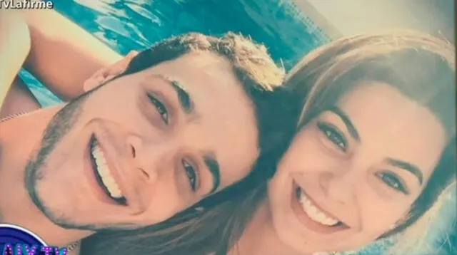 Mario Irivarren celebra junto a su ex pareja Ivana Yturbe