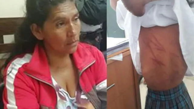 Poder Judicial condenó a un año y ocho meses a Gerarda Reyes Chicoma por golpear a su hija porque se desprobó varios exámenes