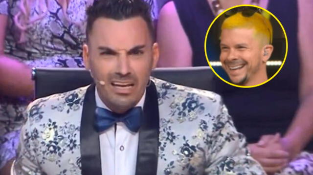 EGS: Santi Lesmes destruyó así a Mario Hart en su debut en El artista del año