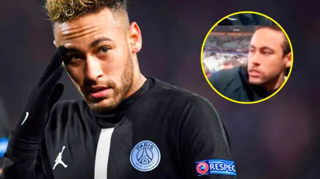 Neymar golpeó a hincha en el rostro tras perder la Copa de Francia