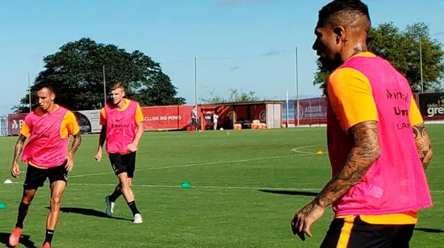 Paolo Guerrero entrenó con Internacional y jugaría ante Flamengo por el Brasileirao [FOTO]Paolo Guerrero entrenó con Internacional y jugaría ante Flamengo por el Brasileirao