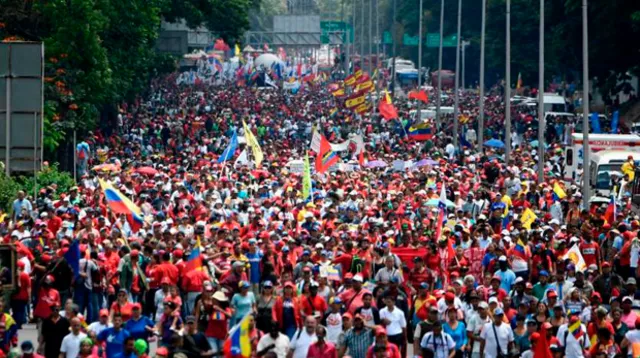 Siguen las manifestaciones en Venezuela