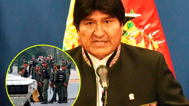 Evo Morales es uno de los que apoya al gobierno chavista de Nicolás Maduro en Venezuela