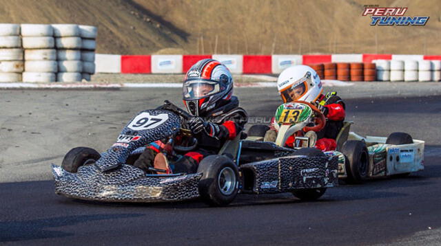  Juan Diego Shimabukuro participa en la categoría Baby Kart