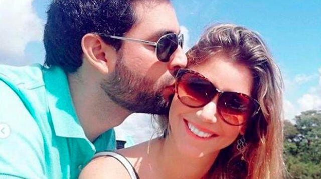 Luis Castañeda y Alexandra Hörler se muestran juntos por primera vez ante cámaras de Tv