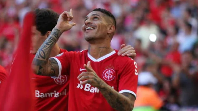 celebra asi su tanto Paolo Guerrero. FOTO:  Max Peixoto / MS+ Sports