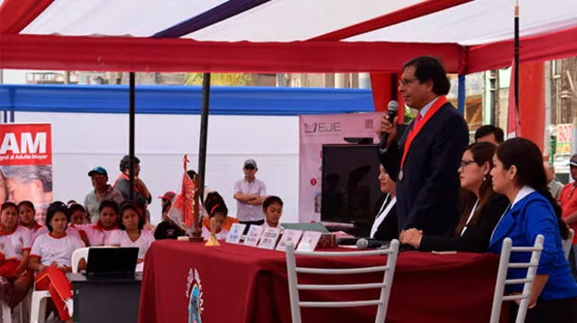 Los magistrados del Poder Judicial de Lima Norte realizaron una audiencia pública con la participación de la ciudadanía de Puente Piedra