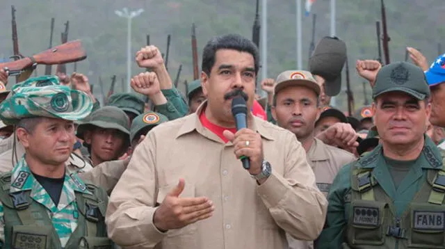 Nicolás Maduro hace un llamado a militares 