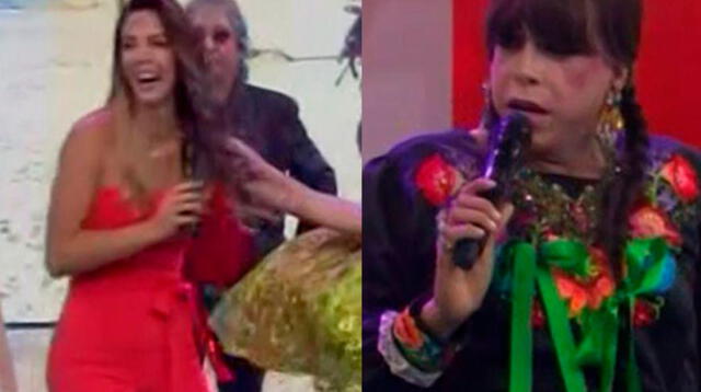 Sheyla Rojas intentó ‘agredir’ a Manolo Rojas, pero la Chola Chabuca se lo impidió 