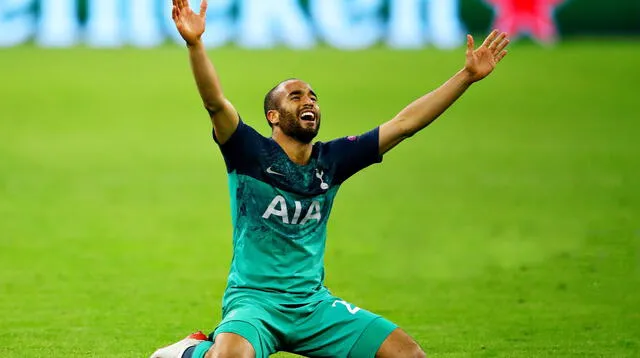 Lucas Moura fue el héroe del Tottenham