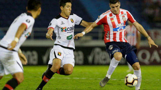 Melgar se despidió de la Copa Libertadores ganando 1-0 al Junior FOTO: EFE