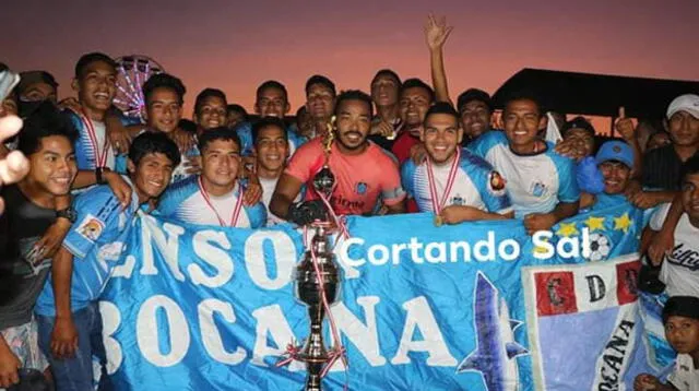 la Bocana derrotó 4 a 2 a la UDP en tanda de penales y se proclamó campeón en Sechura. FOTO: Roberto Saavedra