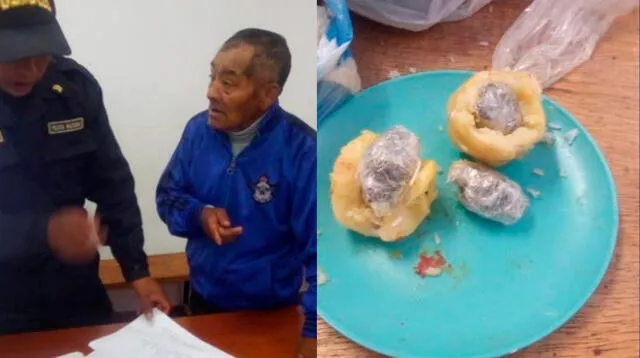 Encuentran paquetes de marihuana en papas rellenas 