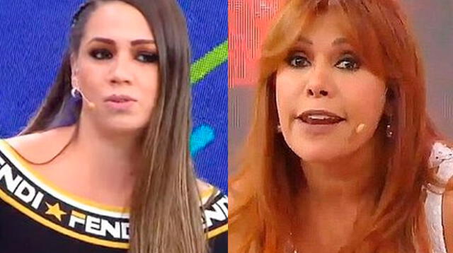 Melissa Klug 'cuadra' a Magaly Medina por insinuar que le pagaba todo a Italo Valcárcel