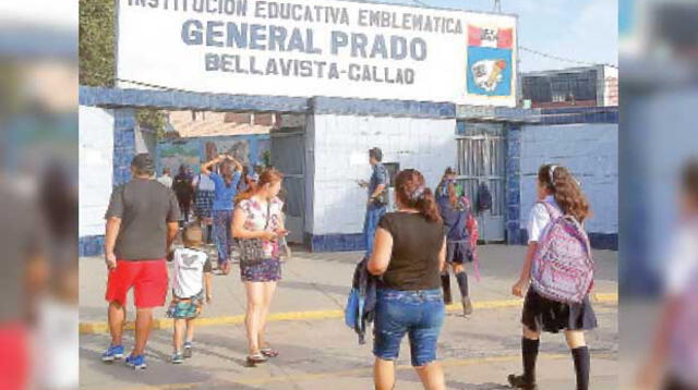 El pánico se apoderó por minutos del colegio emblemático