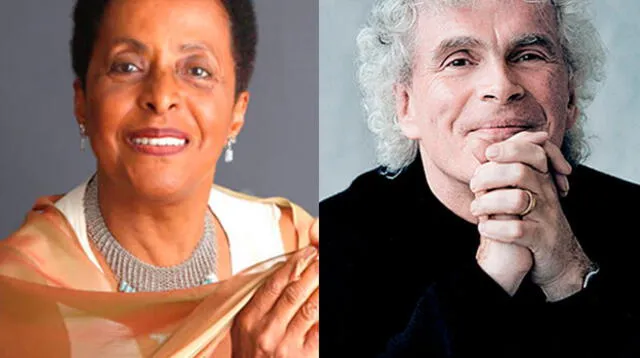 Susana Baca y su emotivo encuentro con Simon Rattle