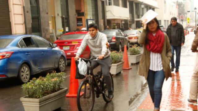 Fenómeno se repetirá hoy y mañana, advierte el Senamhi