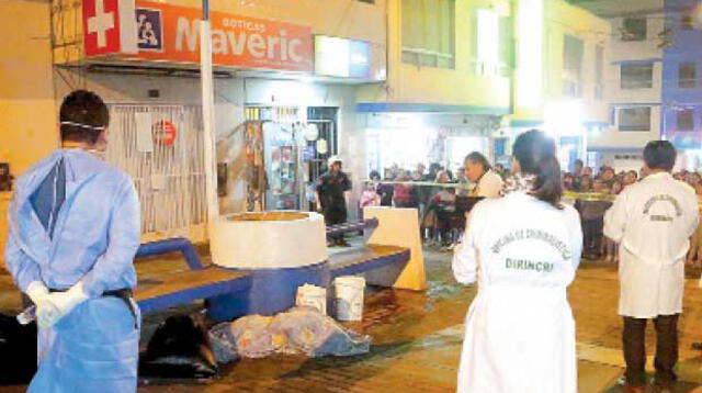 Asesinato ocurrió en el boulevard de la Av. España