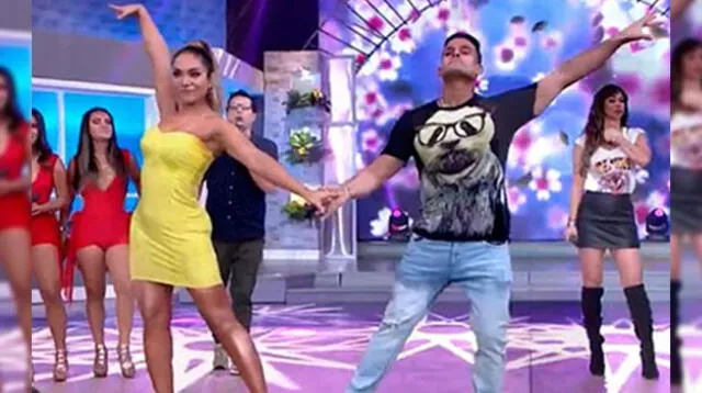Christian Domínguez e Isabel Acevedo se coronan como reyes del baile Christian Domínguez e Isabel Acevedo se coronan como reyes del baile
