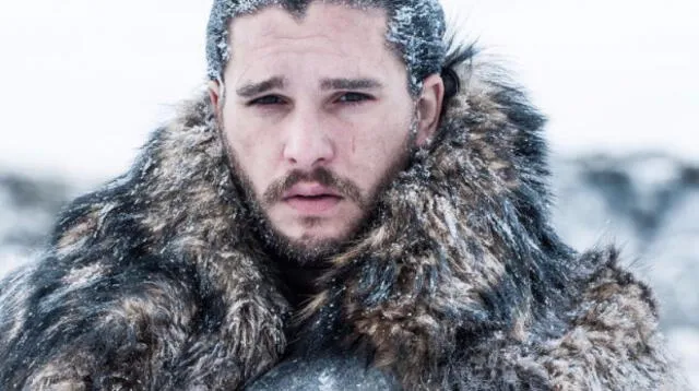 Kit Harington como Jon Snow en Game of Thrones