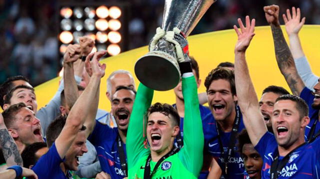 Chelsea se impuso por 4-1 ante Arsenal y se quedó con el trofeo de la Europa League. 