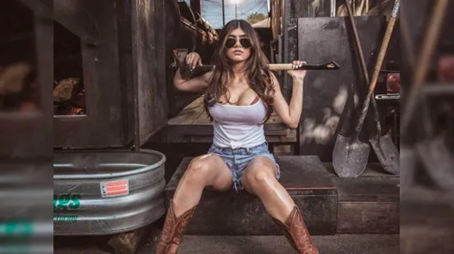 Mia Khalifa muestra sus estrías y asegura que es la nueva moda