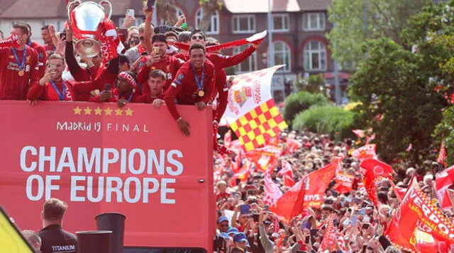 Mira las celebraciones del Liverpool aquí