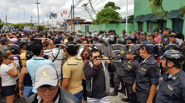 Lesther Huayamba Chota fue trasladado a comisaría de Punchana