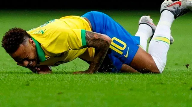 Copa América: Neymar aclara las dudas de su lesión y muestra su tobillo Copa América: Neymar aclara las dudas de su lesión y muestra su tobillo
