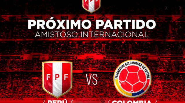 Perú vs. Colombia EN VIVO: Disfruta del último partido amistoso de cara a la Copa América